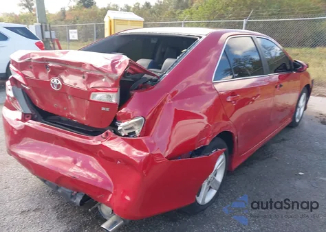 2012 Toyota Camry Se from USA, damaged, VIN 4T1BF1FK7CU625655